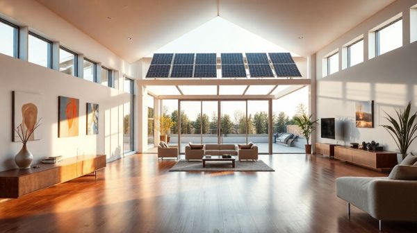Optimisez votre intérieur avec des panneaux solaires photovoltaïques